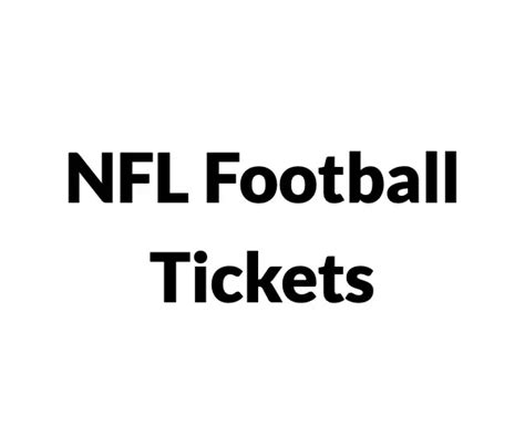 nfl football tickets for military